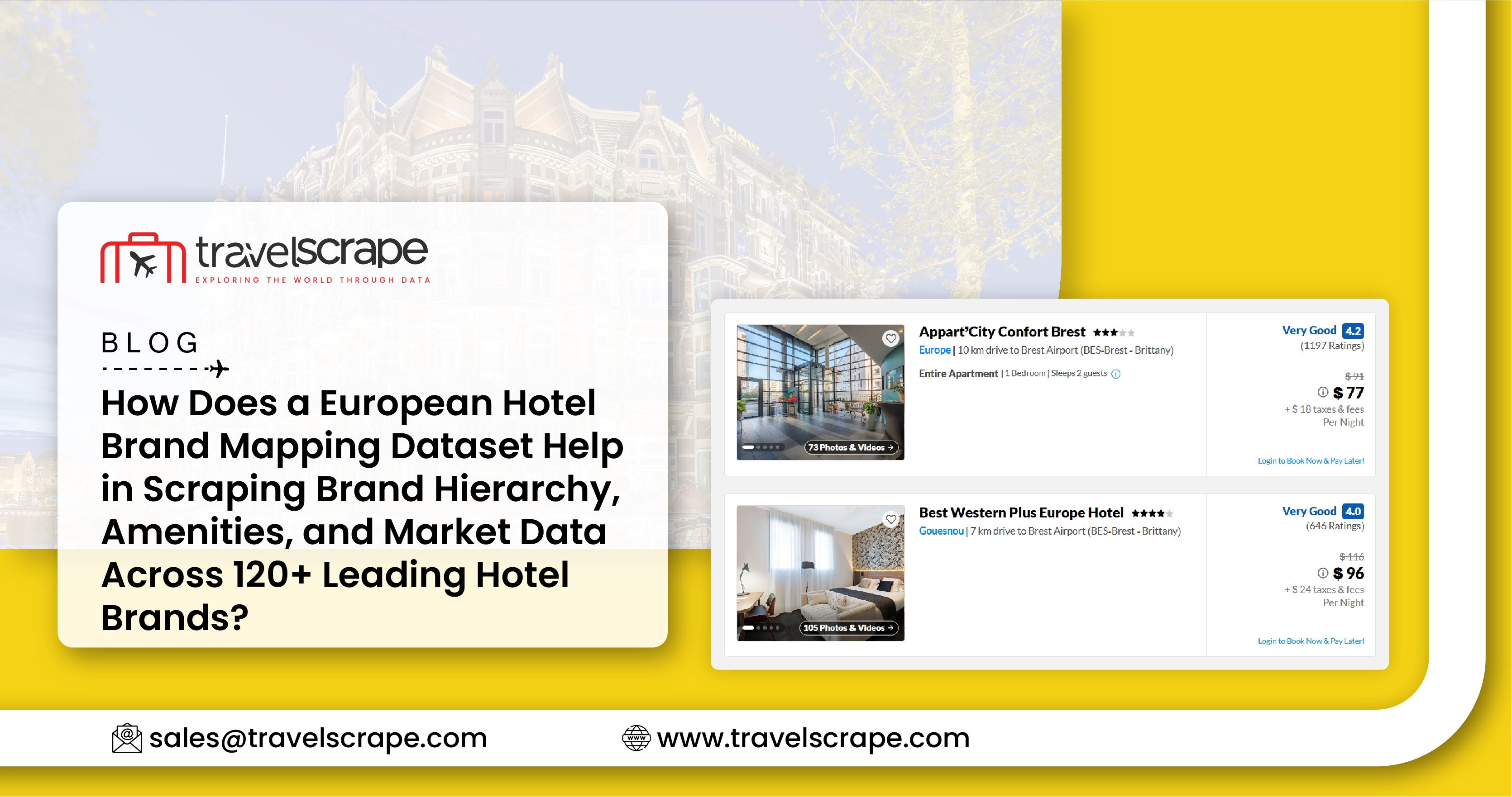 leverage European Hotel Brand Mapping Dataset
